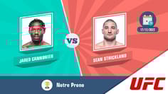 Pronostic cannonier strickland