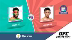 Pronostic oumar sy jung da un