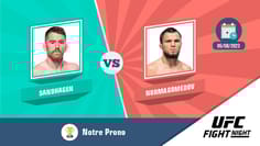 Pronostic sandhagen nurmagomedov