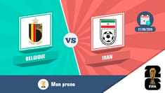 Pronostic belgique iran