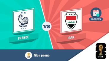 Pronostic france irak